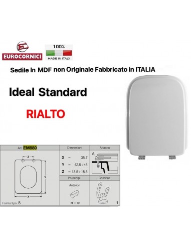 WC-SITZ IDEAL STANDARD RIALTO EM880