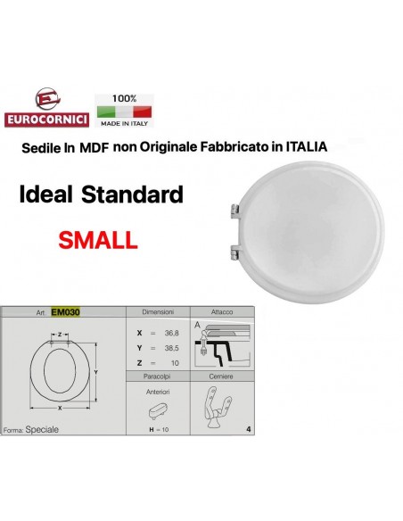WC-SITZ IDEAL STANDARD SMALL EM030