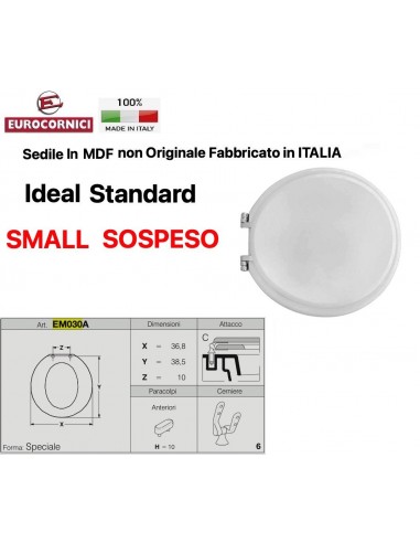 WC-SITZ IDEAL STANDARD SMALL HÄNGEND EM030A