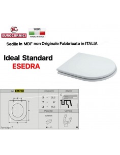 SEDILE PER WC IDEAL STANDARD ESEDRA EM732
