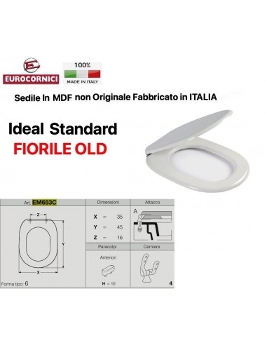 WC-SITZ IDEAL STANDARD ESEDRA EM653C
