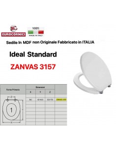 SEDILE PER WC IDEAL STANDARD ZANVAS 3157 EM167