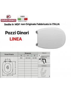 SEDILE PER WC POZZI GINORI LINEA EM603