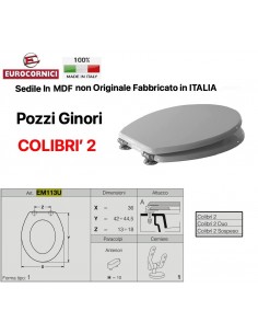 WC-Sitz POZZI GINORI COLIBRI' 2 EM