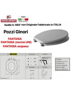 WC-SITZPOZZI GINORI FANTASIA EM152C