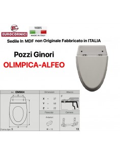 SEDILE PER WC POZZI GINORI OLIMPICA EM904