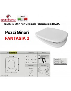 WC-SITZ POZZI GINORI FANTASIA 2 EM846IH