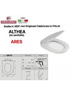 SEDILE PER WC ALTHEA  ARES EM737