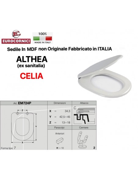 WC-SITZ ALTHEA CELIA EM724P