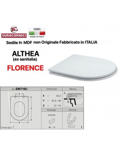SEDILE PER WC ALTHEA FLORENCE EM716U