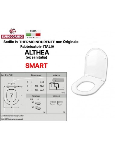 SEDILE PER WC ALTHEA SMART EU700