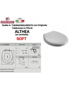 SEDILE PER WC ALTHEA ARES EU100M