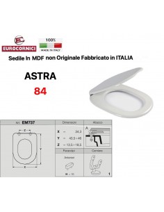 SEDILE PER WC ASTRA 84 EM737