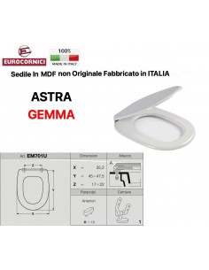WC-SITZ ASTRA GEMMA EM701U