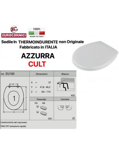 WC-SITZ AZZURRA CULT EU100