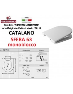 SEDILE PER WC CATALANO SFERA 63 EU700