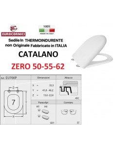 WC-SITZ CATALANO ZERO 50*55-62 EU700P
