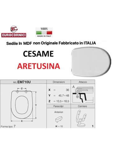 WC-SITZ CESAME ARETUSINA EM710U
