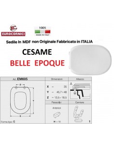 WC-SITZ CESAME BELLA EPOQUE EM605