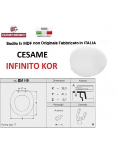 SEDILE PER WC CESAME INFINITO KOR EM149