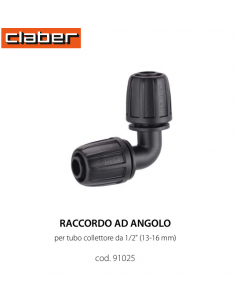 GOMITO CLABER 90° 16X16 99025