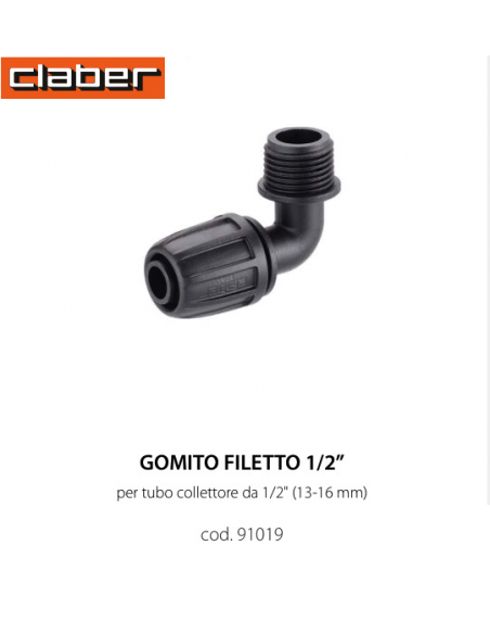 GOMITO CLABER M.16X1/2 99019