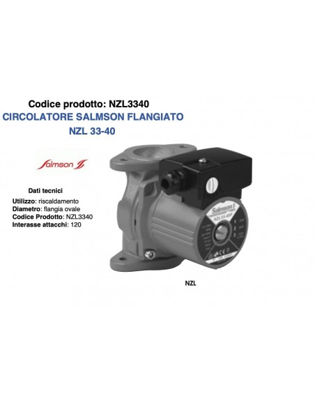 SALMSON NZL 33-40 FLANSCHUMGEPUMPE