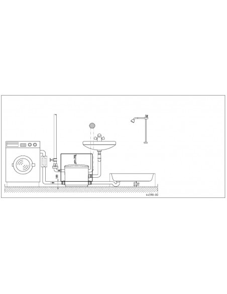 MINISTAZIONE HEBEFIX PER ACQUE CARICHE