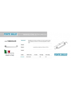 TUBICOLOR HANDLÄUFER 800X100X80