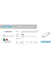 TUBICOLOR HALTEGRIFF 500X100X80