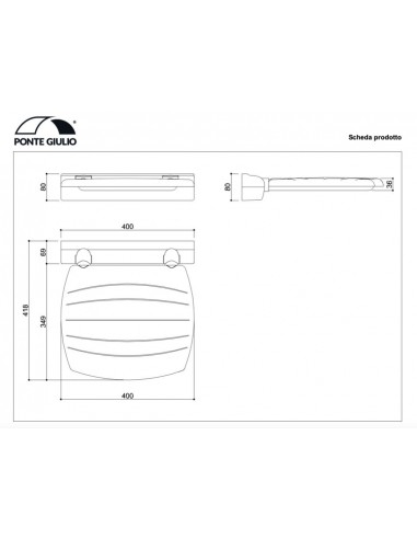 SEDILE RIBALTABILE 4FAUHS01