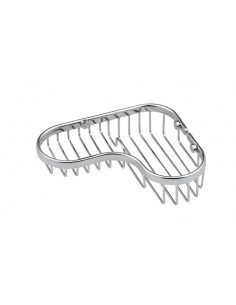 PORTASAPONE IN OTTONE CROMATO REMER RB273 ANGOLO