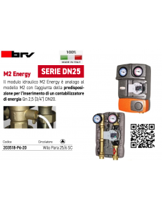 HYDRAULIKMODUL BRV DN25 203518-P6-20 WILO ZIRKULATOR PARA...