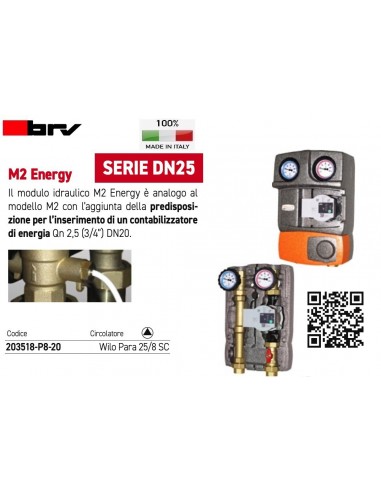 MODULO IDRAULICO BRV DN25 203518-P8-20...