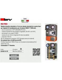 HYDRAULIKMODUL BRV DN25 20355R-F4-P8 Wilo Para 25/8 SC...