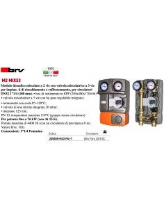 MODULO IDRAULICO BRV DN32 20555R-M33-PA1-7 Wilo Para 30/8 SC