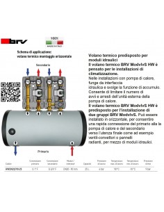 VOLANO TERMICO BRV 25 LITRI HWDN20/90-25