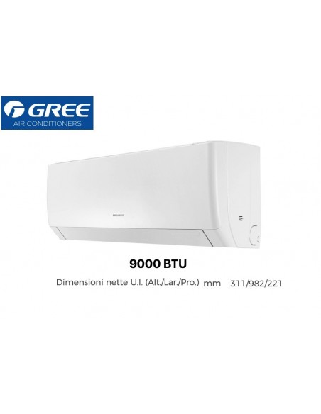 GREE UNITA INTERNA R32 PULAR 9000 WIFI