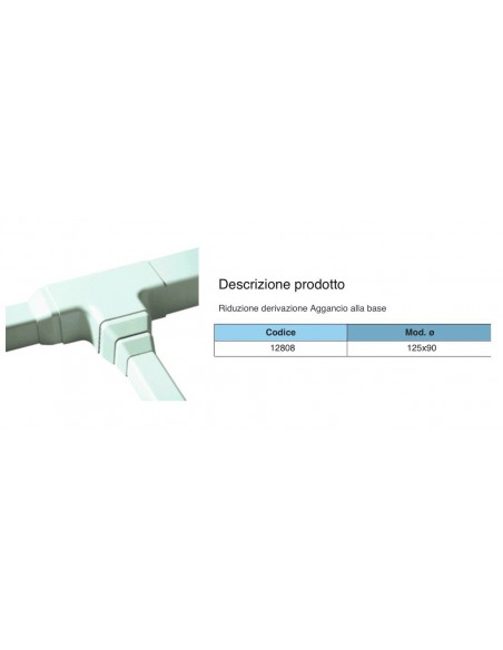 RIDUZIONE mm.125-90 PER CANALINA SONIA